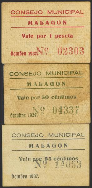 M0000022877 - Spanish Civil War Bank Notes