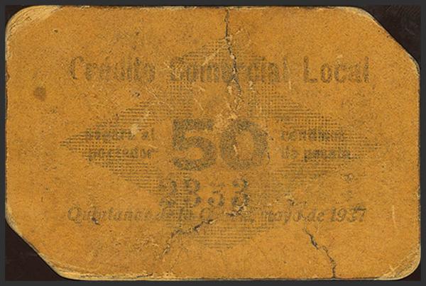 M0000022881 - Spanish Civil War Bank Notes