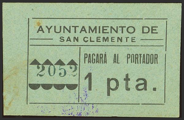 M0000022884 - Spanish Civil War Bank Notes