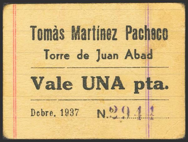 M0000022889 - Spanish Civil War Bank Notes